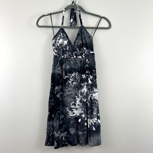 Express Floral Halter Dress